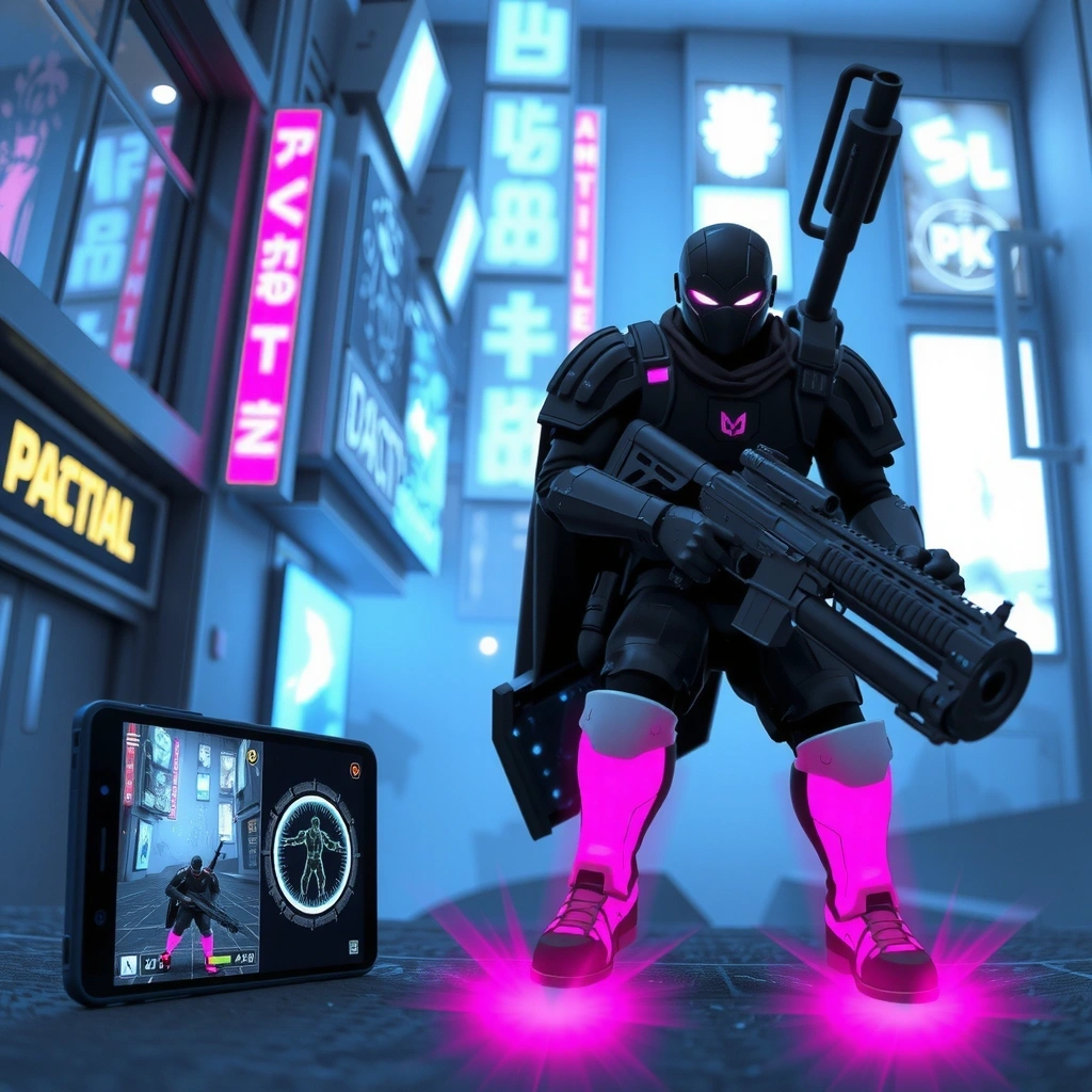 Screenshot del juego de acción Cyber Assault